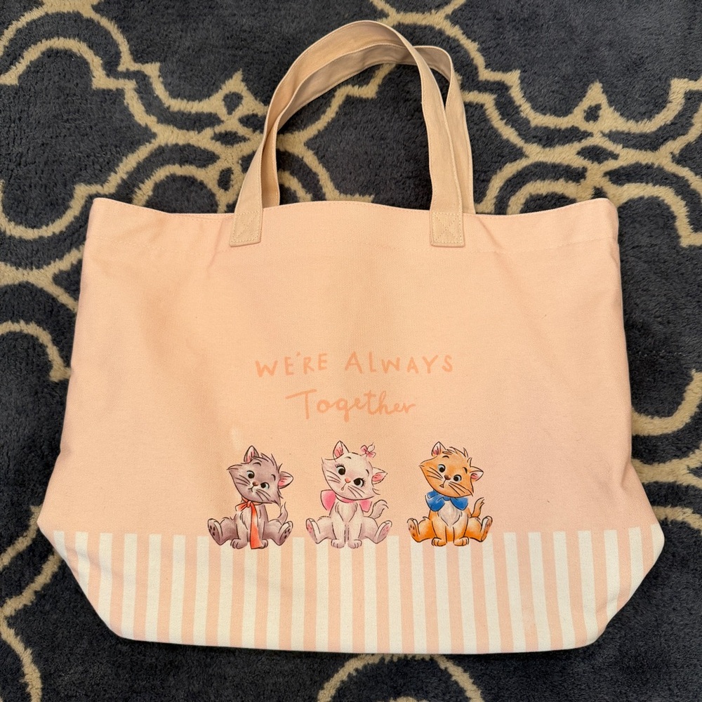 Aristocats We're Always Together Tote Bag